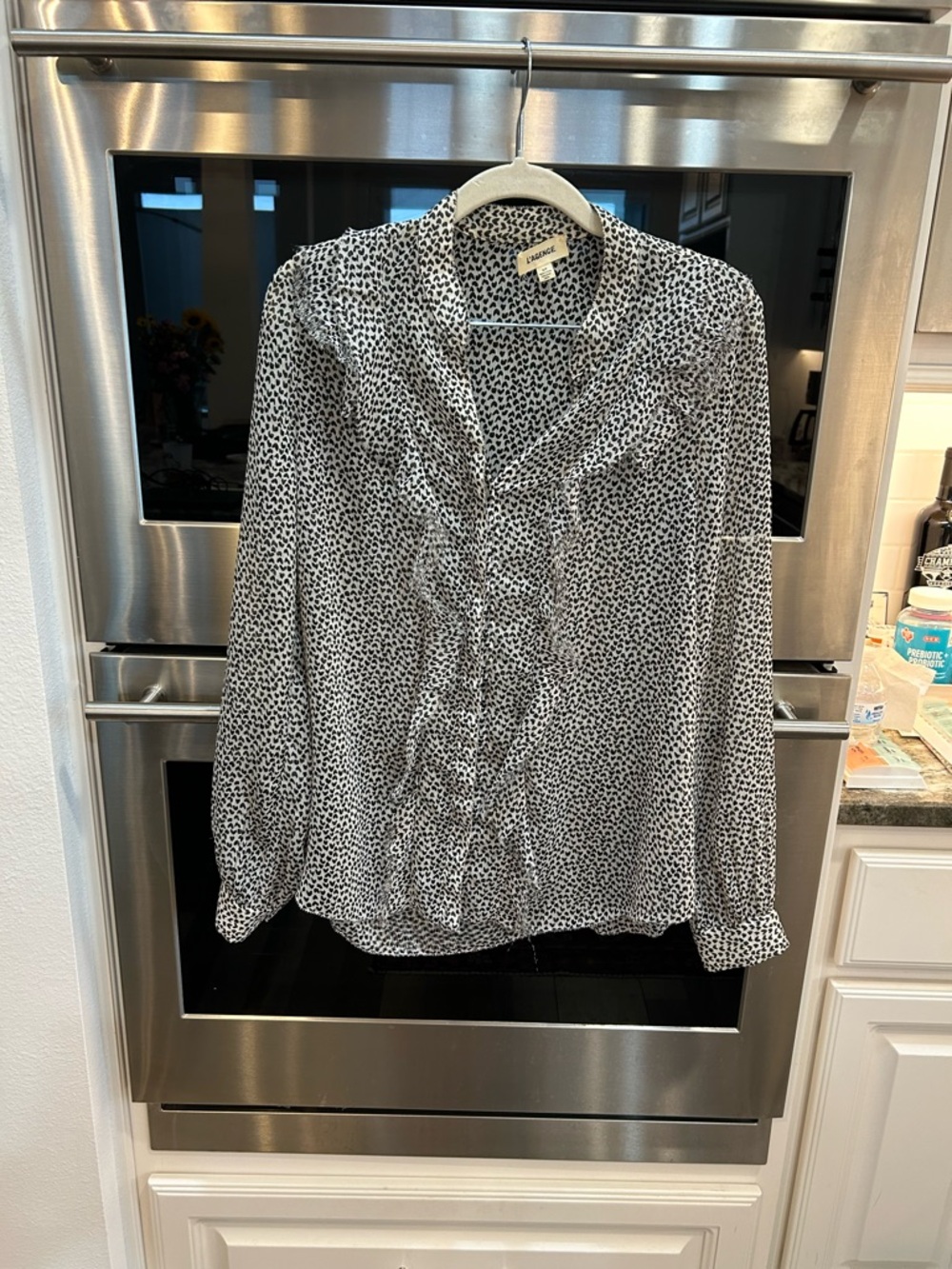 L'AGENCE nadine heart Blouse size S/P GUC